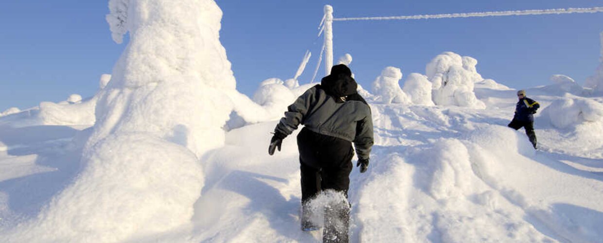 Romantic snow holidays including skiing and snowshoeing