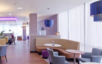 Lounge at East Midlands Airport