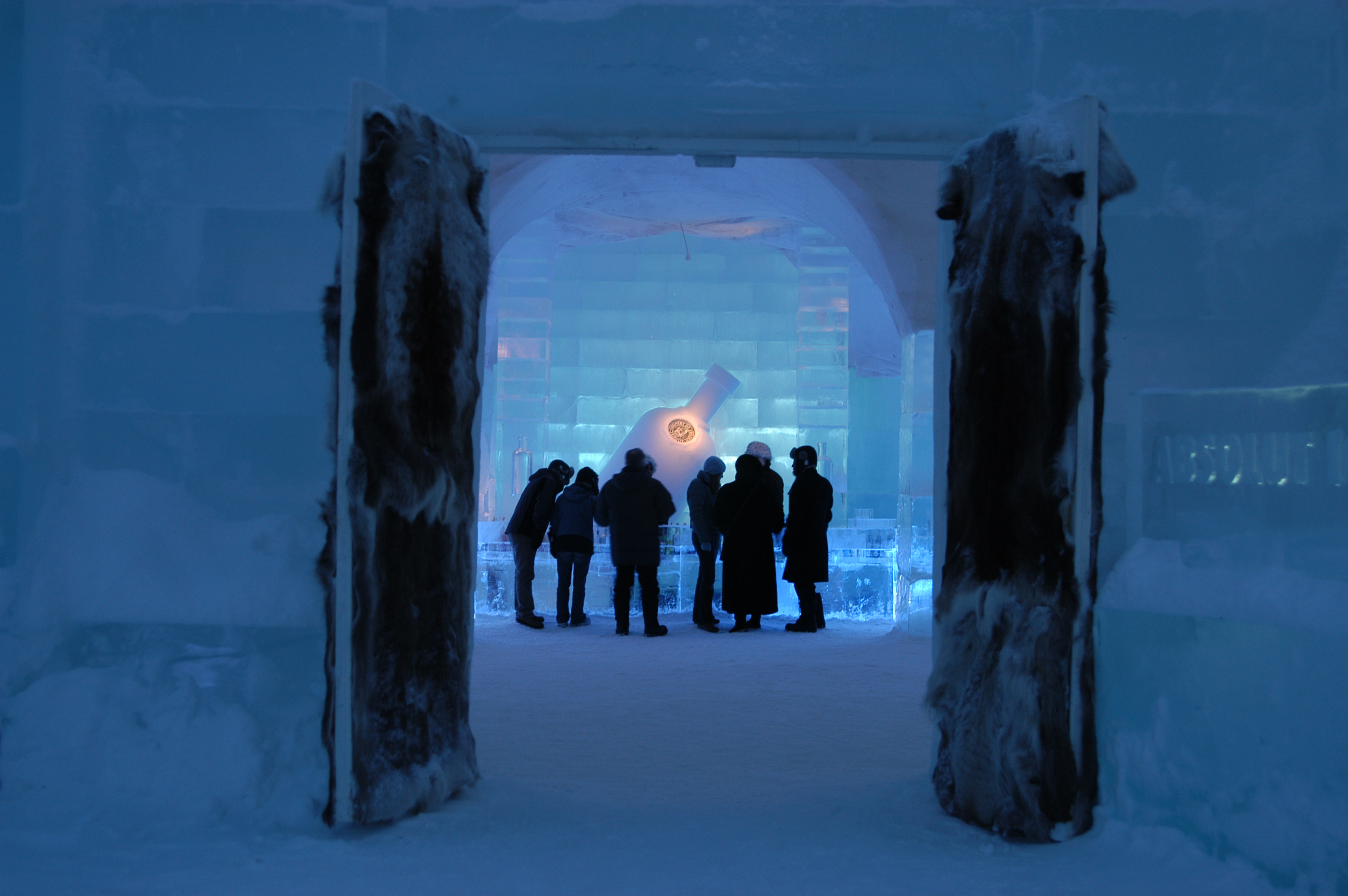 ICEBAR at Sweden's famous ICEHOTEL