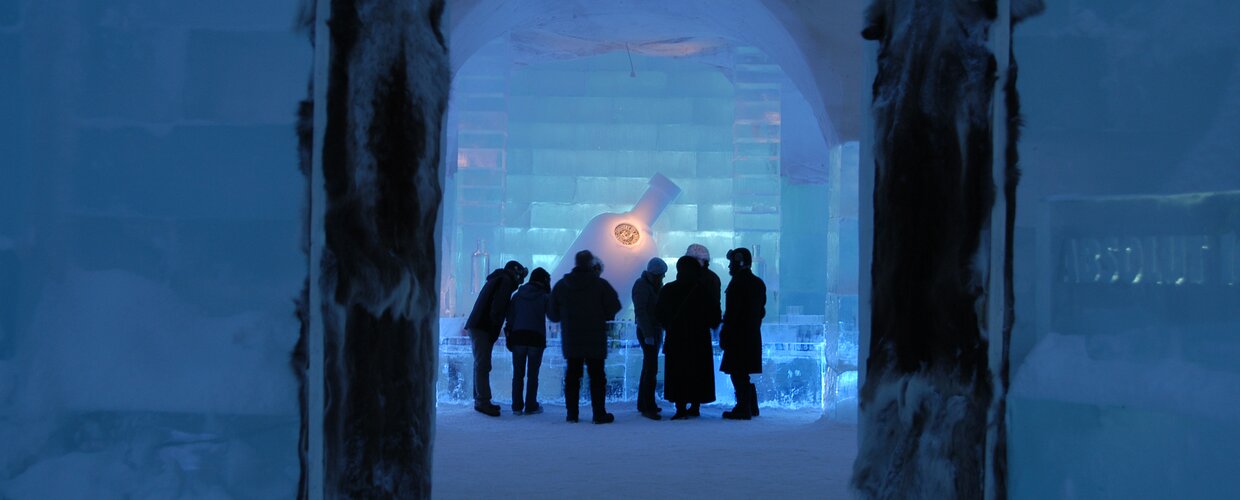 ICEBAR at Sweden's famous ICEHOTEL