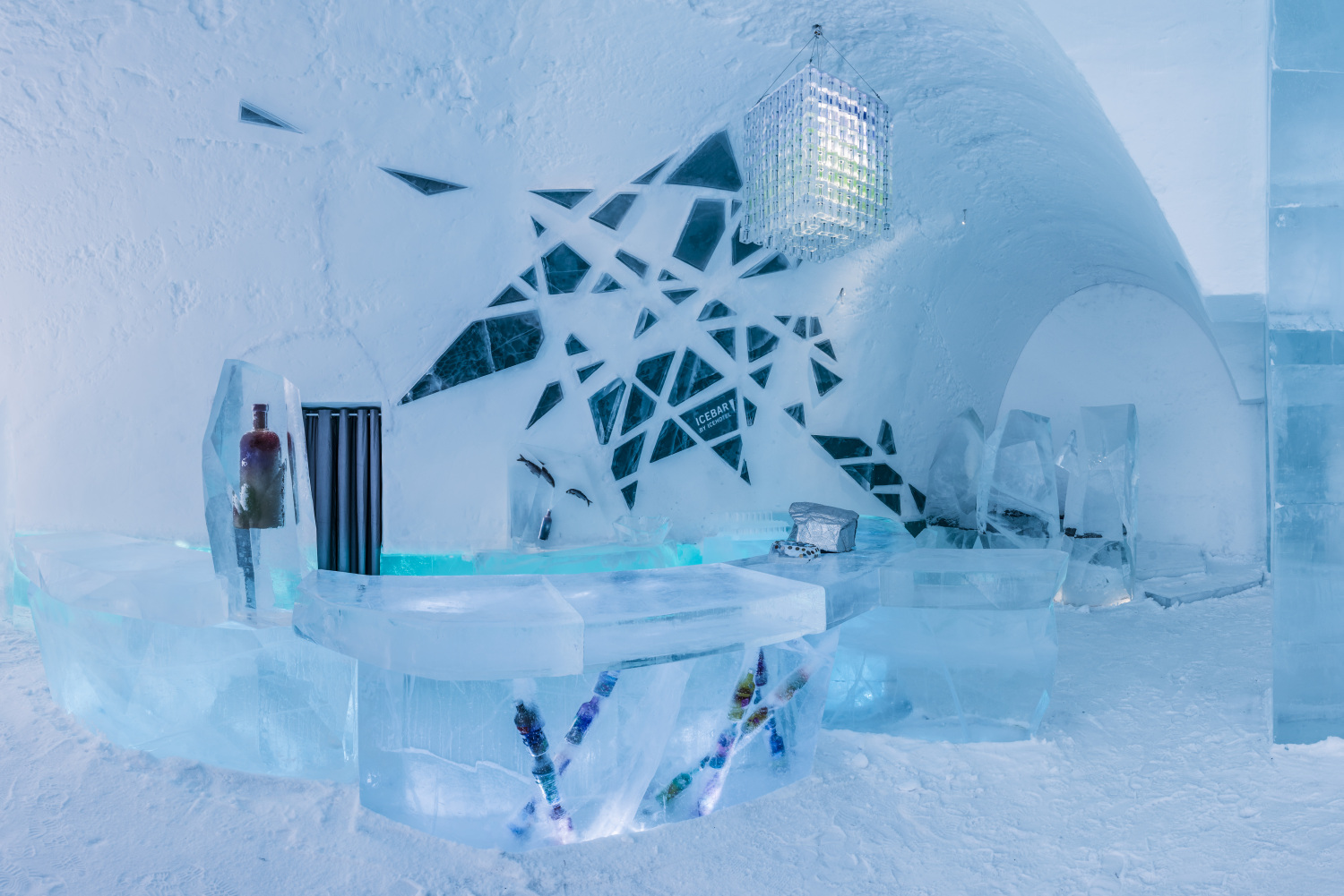 ICEBAR at Sweden's famous ICEHOTEL