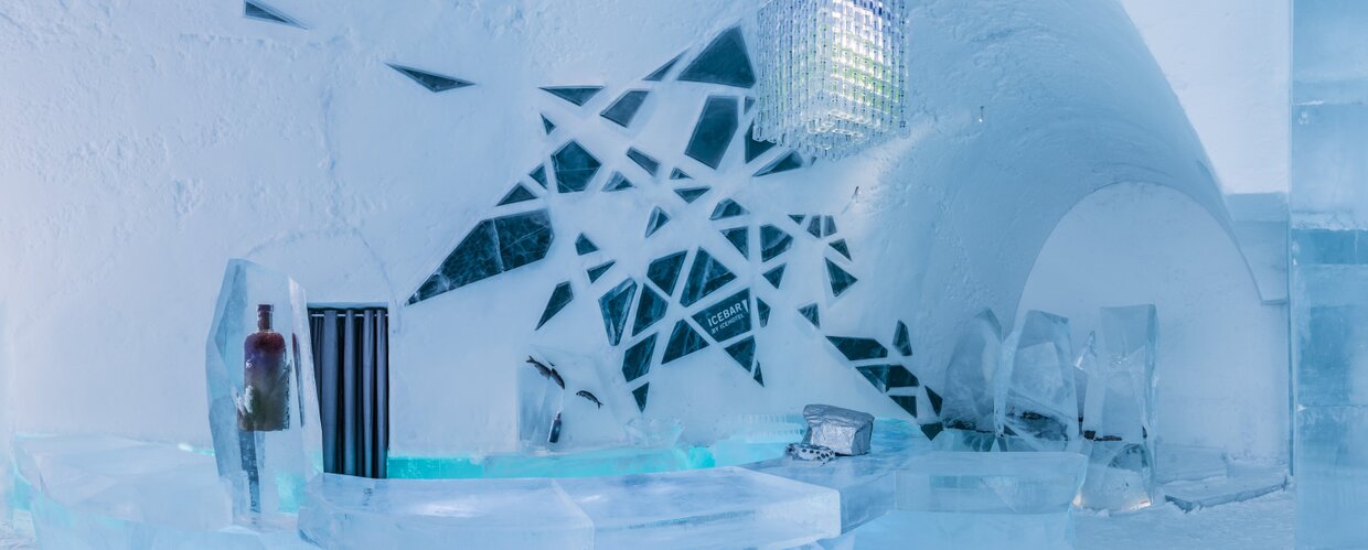 ICEBAR at Sweden's famous ICEHOTEL